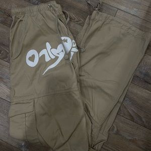 cargo pants, beige